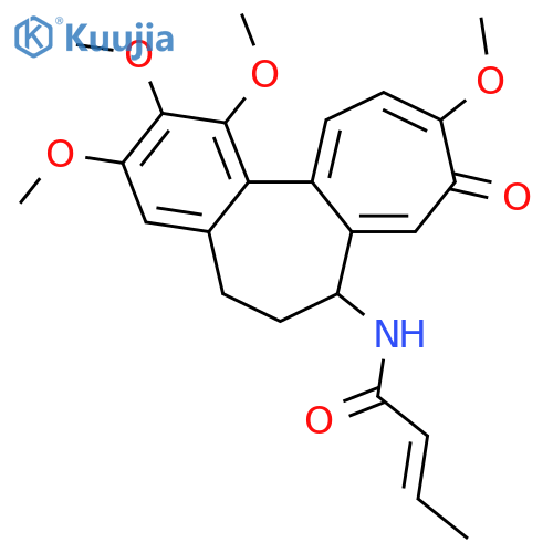 2-Butenamide,N-(5,6,7,9-tetrahydro-1,2,3,10-tetramethoxy-9-oxobenzo[a]heptalen-7-yl)-, (S)-(9CI) structure