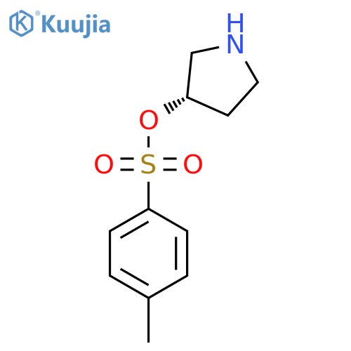[(3S)-Pyrrolidin-3-yl] 4-methylbenzenesulfonate structure