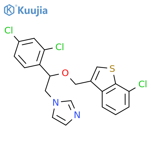Sertaconazole structure