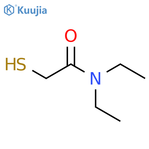 N,N-diethyl-2-sulfanylacetamide structure