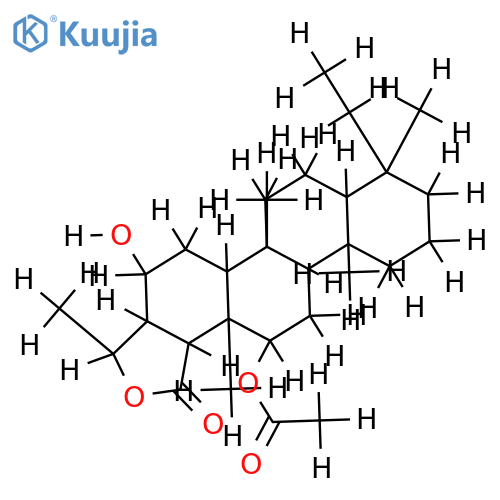 12alpha-Acetoxy-16beta-hydroxy-20,24-dimethylscalaran-25,24-olide structure