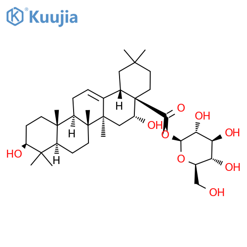 Echinocystic acid 28-O-beta-D-glucoside structure