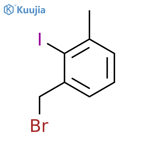 Benzene, 1-(bromomethyl)-2-iodo-3-methyl- structure