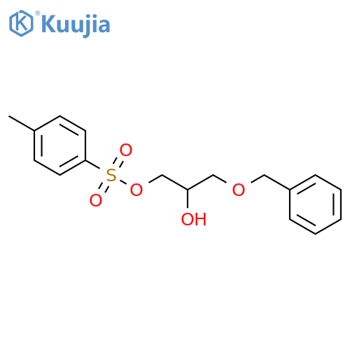 1,2-Propanediol, 3-(phenylmethoxy)-, 1-(4-methylbenzenesulfonate) structure