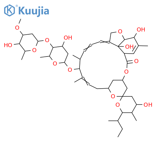Avermectin B1a; 22,23-Dihydro, 23S-hydroxy, 3A-O-de-Me structure